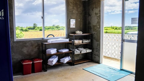 Interior entrance