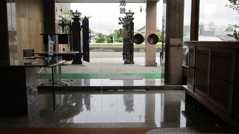 Interior entrance