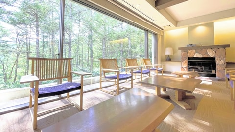Lobby sitting area