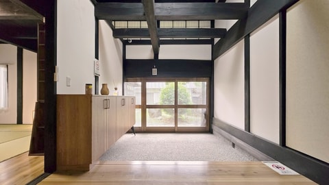 Interior entrance