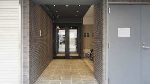 Interior entrance