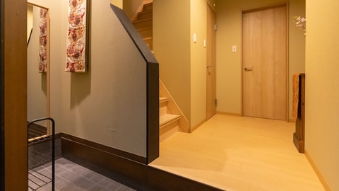 Interior entrance