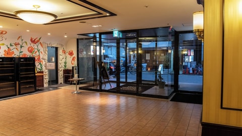 Interior entrance