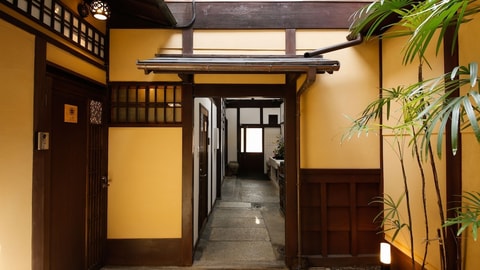 Interior entrance