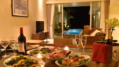 In-room dining