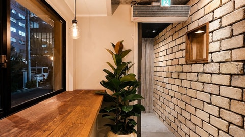 Interior entrance