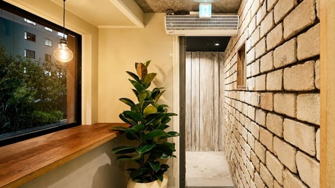 Interior entrance