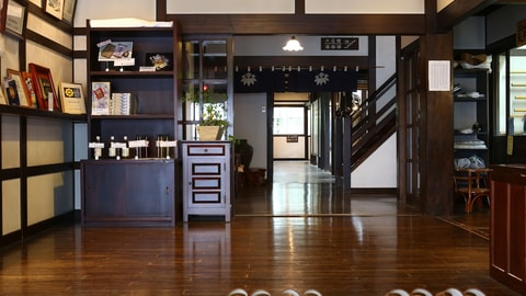 Interior entrance