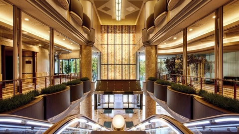 Interior entrance