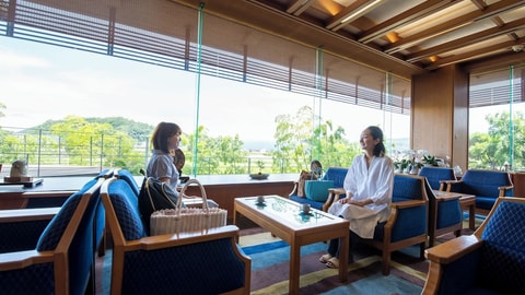 Lobby sitting area