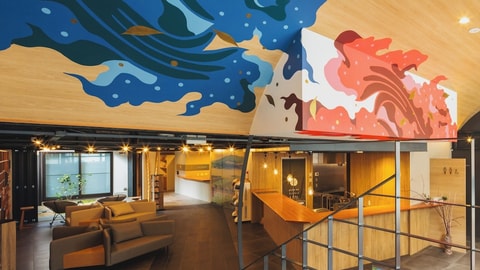 Interior entrance