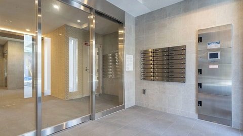 Interior entrance