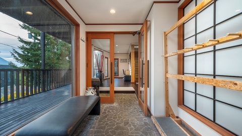 Interior entrance