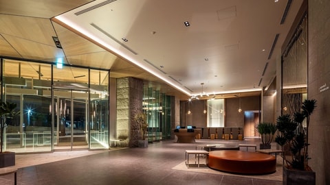 Interior entrance
