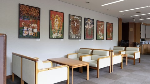 Lobby sitting area
