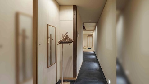 Interior entrance