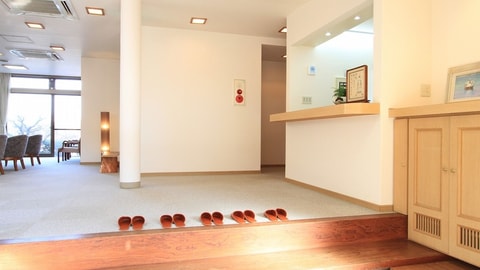 Interior entrance