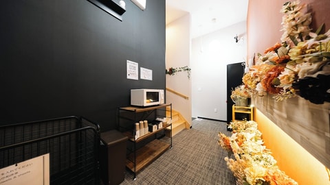 Interior entrance