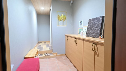 Interior entrance