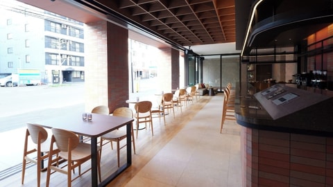 Interior entrance