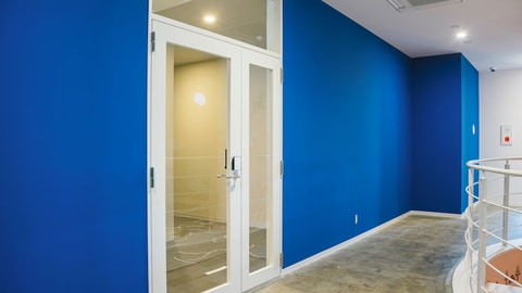 Interior entrance