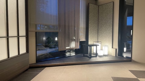 Interior entrance
