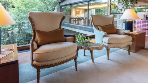 Lobby sitting area