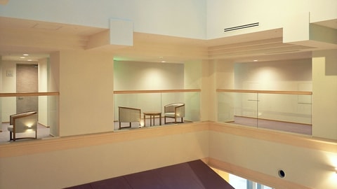 Interior entrance