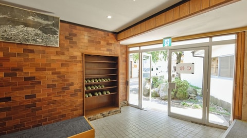Interior entrance