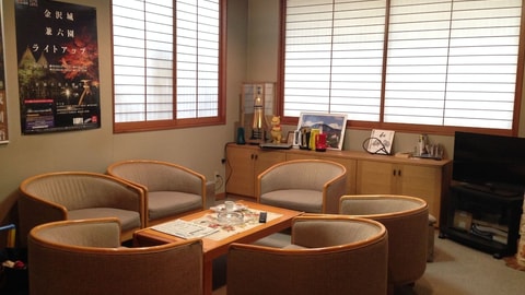 Lobby sitting area