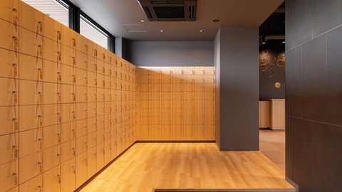 Interior entrance