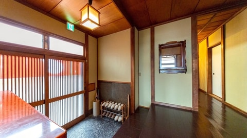 Interior entrance