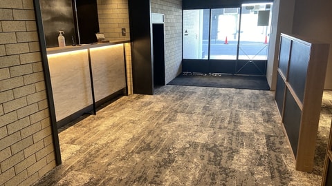 Interior entrance
