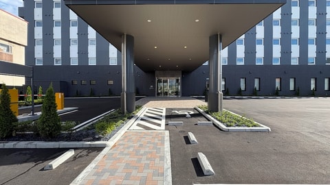 Interior entrance