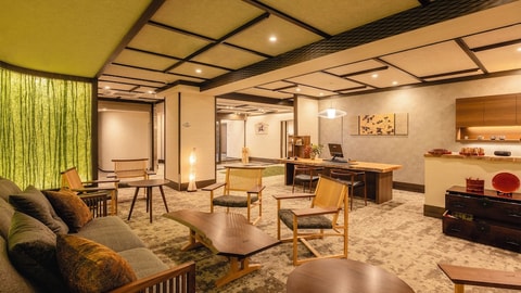 Lobby sitting area