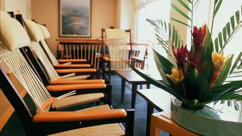 Lobby sitting area