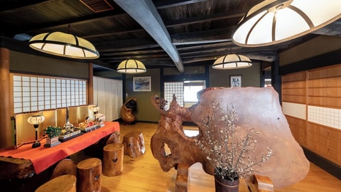 Interior entrance
