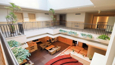 Interior entrance