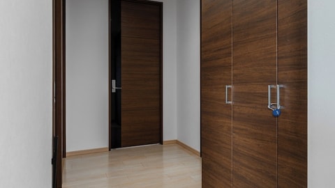 Interior entrance