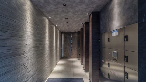 Interior entrance