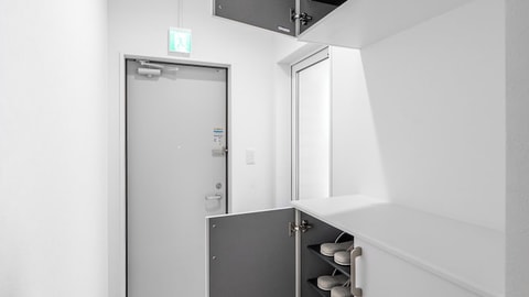 Interior entrance