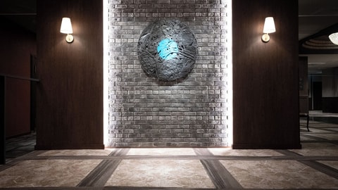Interior entrance