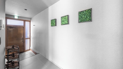 Interior entrance