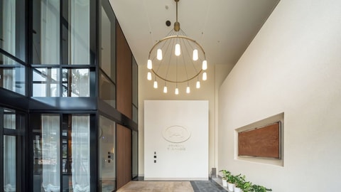 Interior entrance