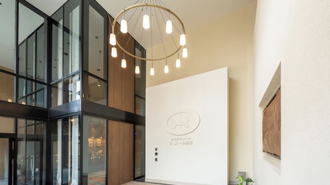 Interior entrance