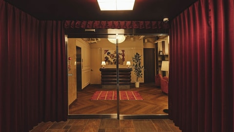 Interior entrance