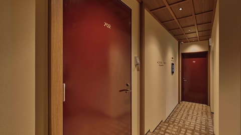 Interior entrance