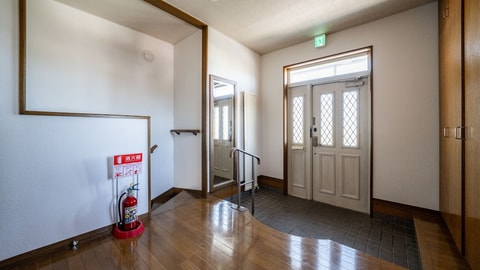 Interior entrance