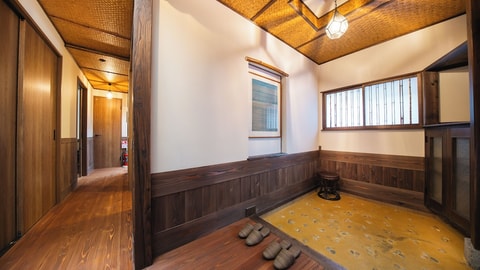 Interior entrance
