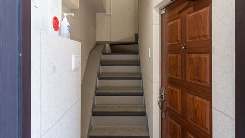 Interior entrance